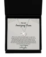 Love Knot Silver Necklace
