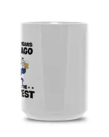 30-40-50 Year Ago I Was The Fastest, Gift for Dad, Father's Day Gift, Birthday Gift Funny Dinosaur Mug, Mug For Dad