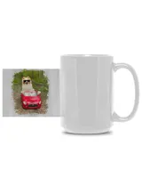Koda is in The Woods White Mug 15oz white 15oz