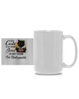 Cats in my heart White Mug 15oz white 15oz
