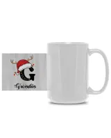 GRONDIN Christmas White Mug 15oz white 15oz