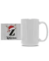 ZAKARIAN Christmas White Mug 15oz white 15oz