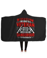 Hooded Plush Blanket (Made in the EU)