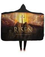 Hooded Plush Blanket (Made in the EU)