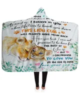 Hooded Plush Blanket (Made in the EU)