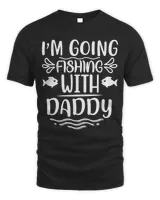 I'm going fishing with daddy Men's Standard T-Shirt black s