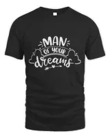 Man of your dreams Men's Standard T-Shirt black s