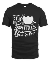 Big beard little beard Men's Standard T-Shirt black s
