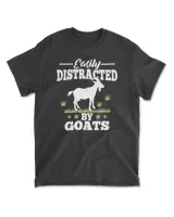 Goat Easily distracted by goats 24 Cattle Men's Standard T-Shirt black s