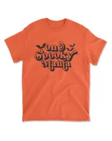 One Spooky Mama Men's Standard T-Shirt orange s