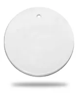 Personalized Photo Mom Dad Memorial Cardinal Ornament ORN55 Circle Ceramic Ornament white one-side single