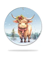 Circle Aluminium Ornament
