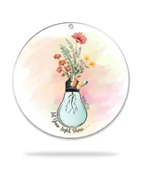 Circle Aluminium Ornament