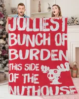 BURDEN-NT-XM14 Premium Mink Sherpa Blanket (60x80in) red 60x80in