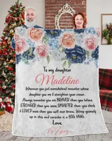 Blanket for Daughter - The Gift from Mother Premium Mink Sherpa Blanket (60x80in) white 60x80in