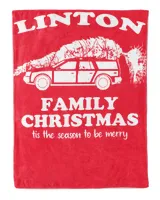 LINTON-NT-XM6 Premium Mink Sherpa Blanket (60x80in) red 60x80in