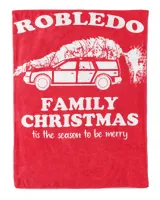 ROBLEDO-NT-XM6 Premium Mink Sherpa Blanket (60x80in) red 60x80in