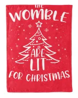 WOMBLE-NT-XM13-01 Premium Mink Sherpa Blanket (60x80in) red 60x80in