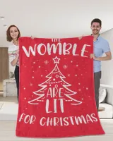 WOMBLE-NT-XM13-01 Premium Mink Sherpa Blanket (60x80in) red 60x80in
