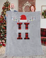 HUMBLE-NT-XM16-01 Premium Mink Sherpa Blanket (60x80in) sport-grey 60x80in