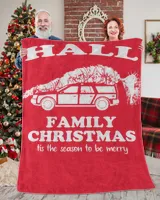 HALL-NT-XM6 Premium Mink Sherpa Blanket (60x80in) red 60x80in