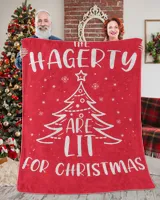 HAGERTY-NT-XM13-01 Premium Mink Sherpa Blanket (60x80in) red 60x80in