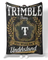 TRIMBLE-NT-B1 Premium Mink Sherpa Blanket (60x80in) black 60x80in