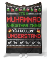 MUHAMMAD-NT-XM2 Premium Mink Sherpa Blanket (60x80in) black 60x80in