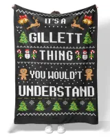 GILLETT-NT-XM17-01 Premium Mink Sherpa Blanket (60x80in) black 60x80in