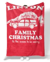 LINTON-NT-XM6 Premium Mink Sherpa Blanket (60x80in) red 60x80in
