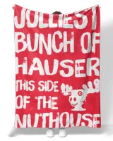 HAUSER-NT-XM14 Premium Mink Sherpa Blanket (60x80in) red 60x80in