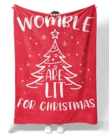 WOMBLE-NT-XM13-01 Premium Mink Sherpa Blanket (60x80in) red 60x80in