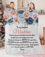 Blanket for Daughter - The Gift from Mother Premium Mink Sherpa Blanket (60x80in) white 60x80in