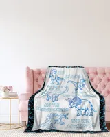 GRANDSON BLANKET Premium Mink Sherpa Blanket (60x80in) white 60x80in