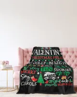 VALENTIN-NT-XM10 Premium Mink Sherpa Blanket (60x80in) black 60x80in