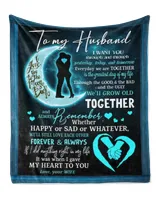 Special gift for Husband Premium Mink Sherpa Blanket (50x60in) white 50x60in