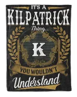 KILPATRICK-NT-B1 Cozy Plush Fleece Blanket (60x80in) black 60x80in