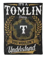 TOMLIN-NT-B1 Cozy Plush Fleece Blanket (60x80in) black 60x80in