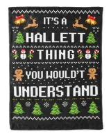 HALLETT-NT-XM17-01 Cozy Plush Fleece Blanket (60x80in) black 60x80in
