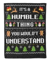 HUMBLE-NT-XM17-01 Cozy Plush Fleece Blanket (60x80in) black 60x80in