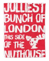 LONDON-NT-XM14 Cozy Plush Fleece Blanket (60x80in) red 60x80in