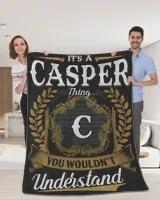 CASPER-NT-B1 Cozy Plush Fleece Blanket (60x80in) black 60x80in