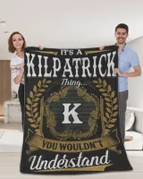 KILPATRICK-NT-B1 Cozy Plush Fleece Blanket (60x80in) black 60x80in