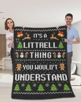 LITTRELL-NT-XM17-01 Cozy Plush Fleece Blanket (60x80in) black 60x80in