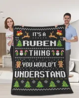 RUBEN-NT-XM17-01 Cozy Plush Fleece Blanket (60x80in) black 60x80in