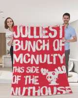 MCNULTY-NT-XM14 Cozy Plush Fleece Blanket (60x80in) red 60x80in