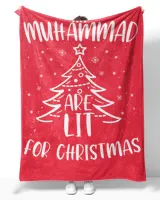 MUHAMMAD-NT-XM13 Cozy Plush Fleece Blanket (60x80in) red 60x80in
