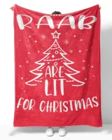 RAAB-NT-XM13-01 Cozy Plush Fleece Blanket (60x80in) red 60x80in