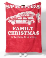 SPRINGS-NT-XM6-01 Cozy Plush Fleece Blanket (60x80in) red 60x80in