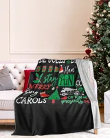 MICK-NT-XM10-01 Cozy Plush Fleece Blanket (60x80in) black 60x80in